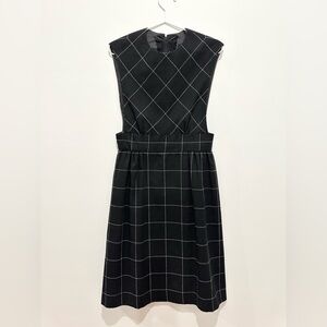 Vintage Wool Check Pinafore